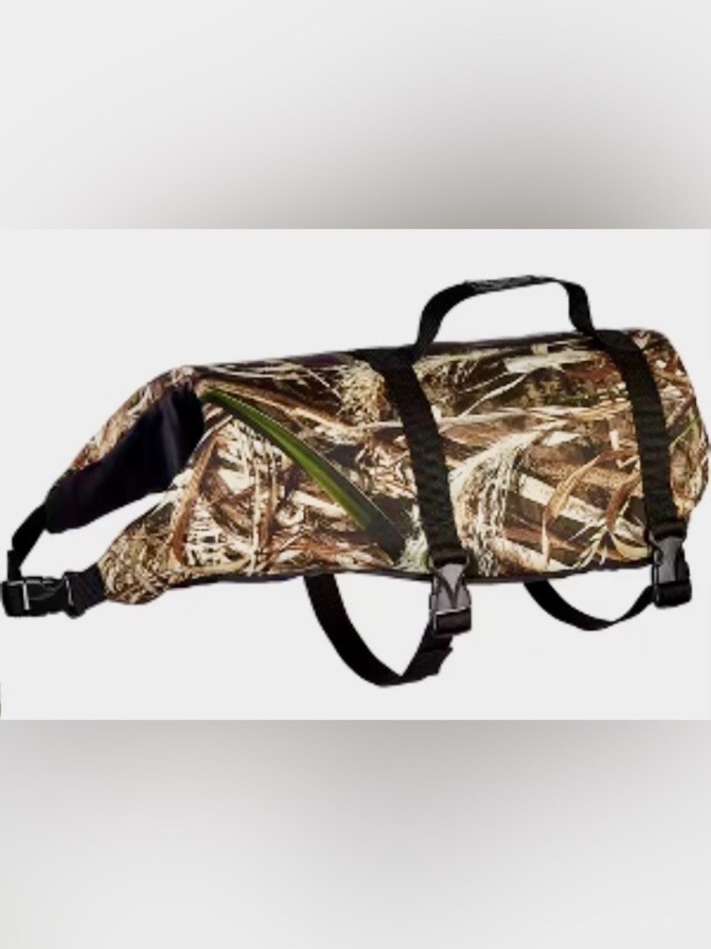 Onyx Camo Duck Dog Life Jacket- M